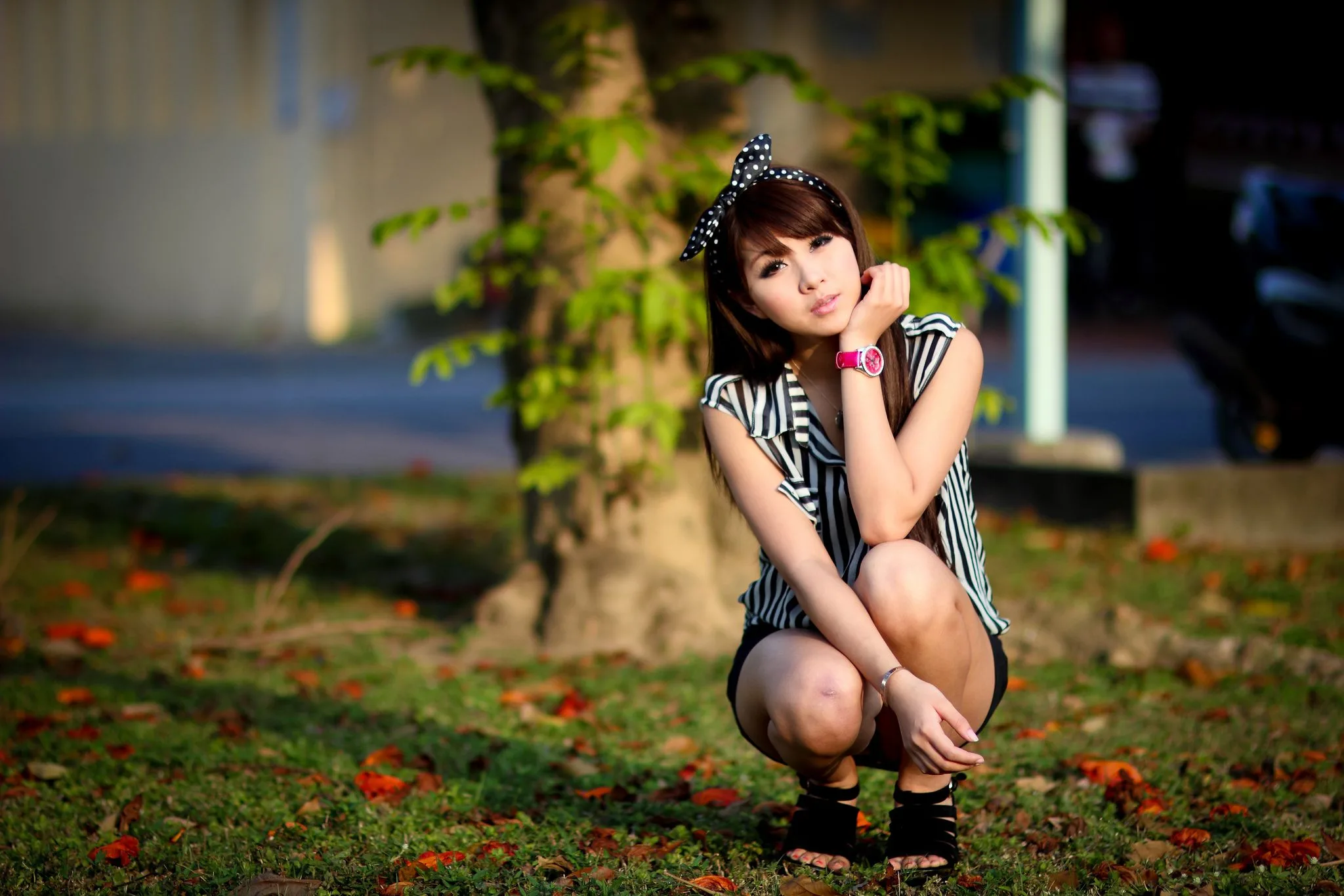 [Buổi chụp ảnh ngoài trời của Beautyleg]LUCY+AVY- Buổi chụp ảnh ngoài trời tươi mới và đẹp mắt - 23