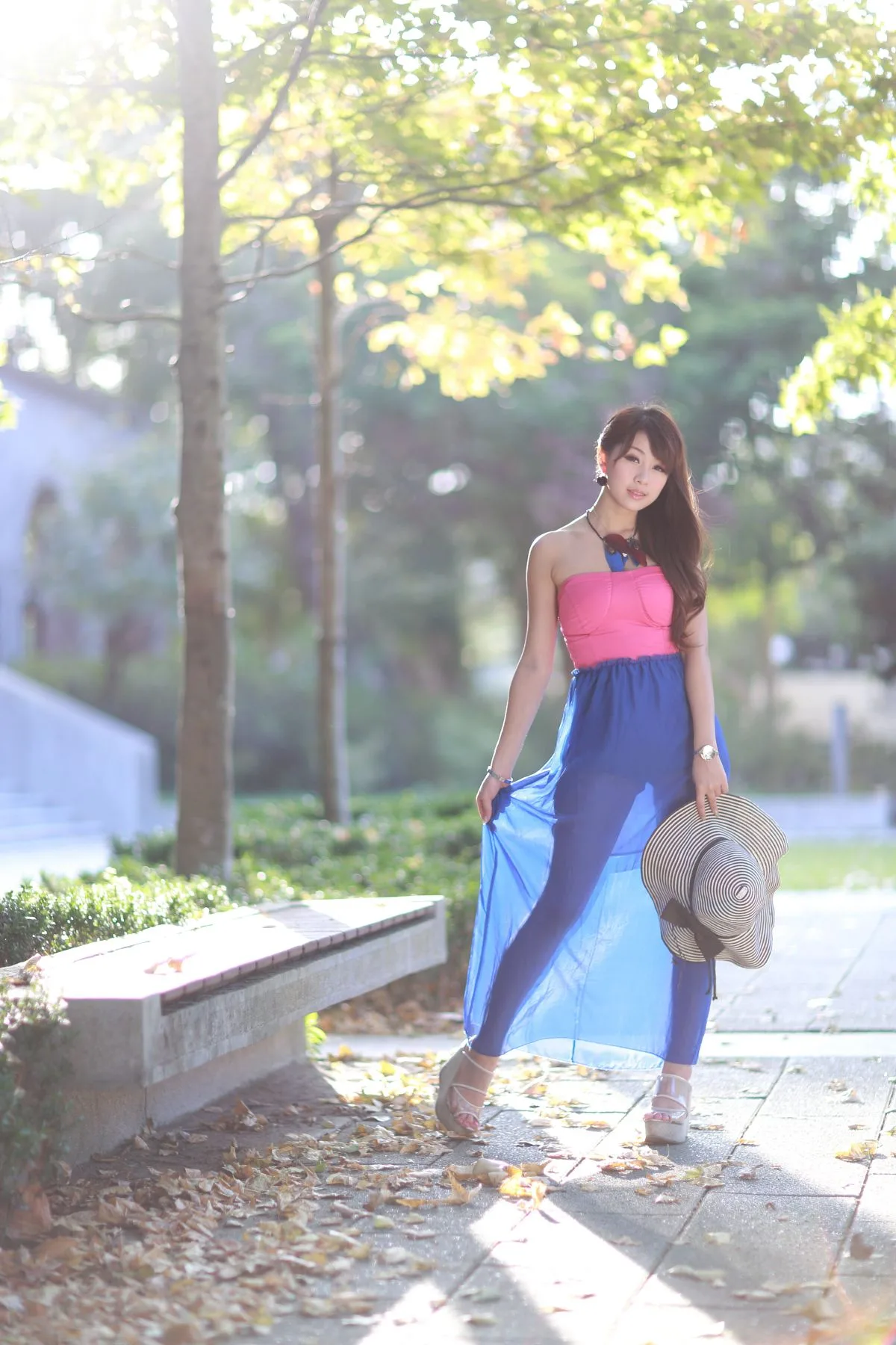 [Buổi chụp ảnh ngoài trời của Beautyleg]LUCY+AVY- Buổi chụp ảnh ngoài trời tươi mới và đẹp mắt - 35