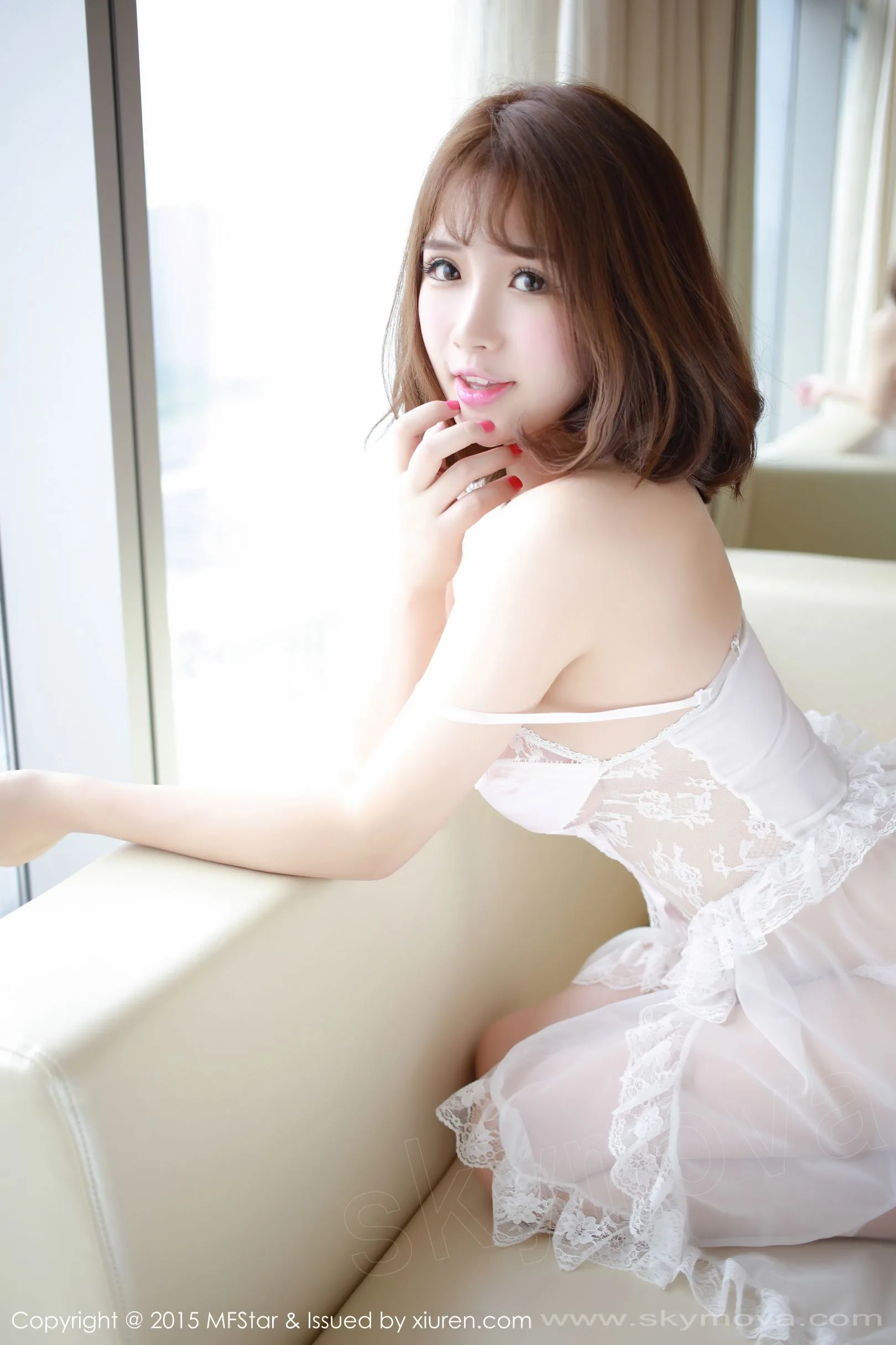 [Học viện người mẫu MFStar]VOL.012 Xu Cake - Một cô bé mới dễ thương và đáng yêu trong bộ váy hồng. - 19