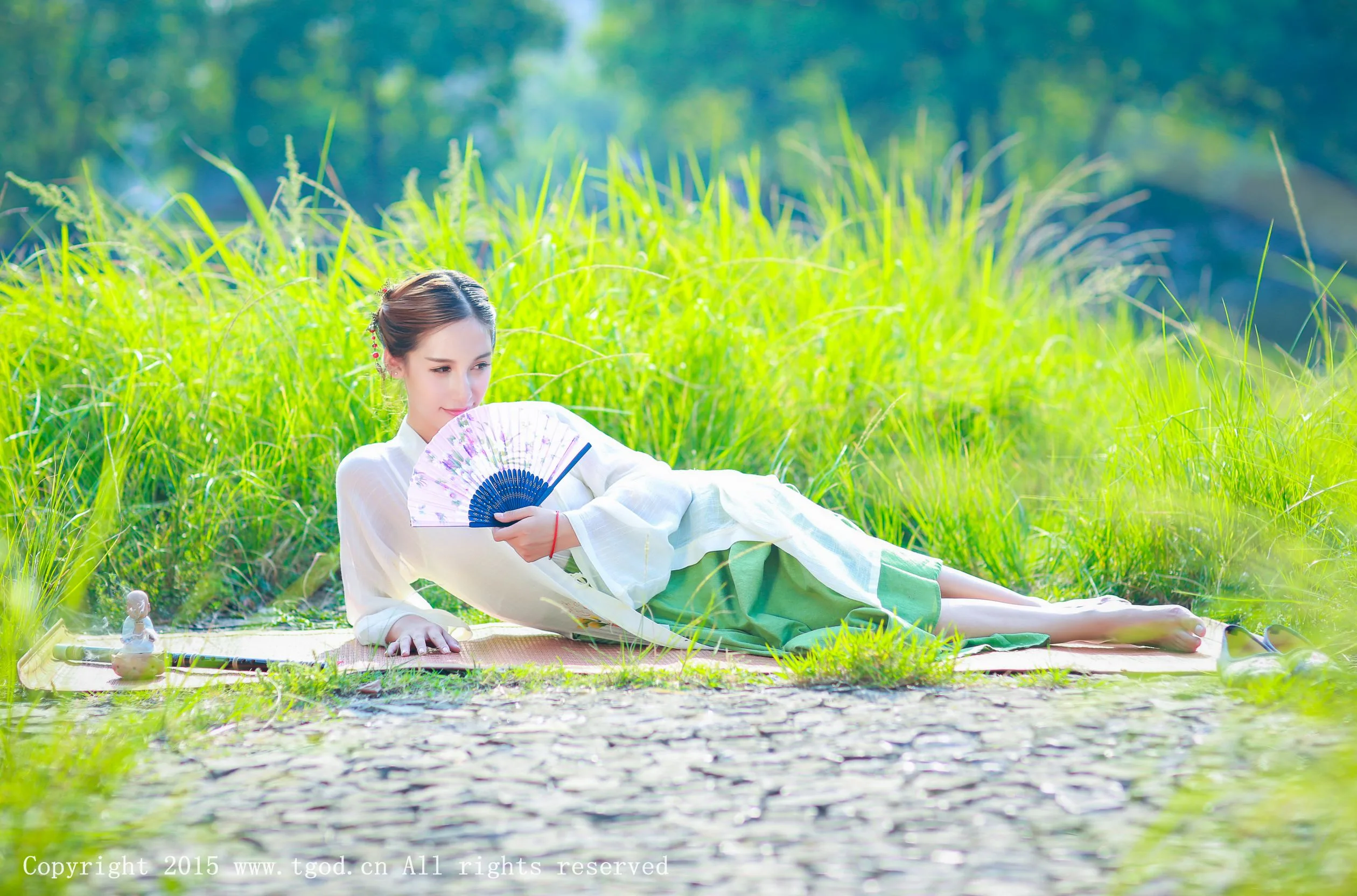 [TGOD đề cử Nữ thần] Nữ thần băng giá - Vẻ đẹp tươi tắn và cổ điển trong bộ ảnh Hanfu - 31